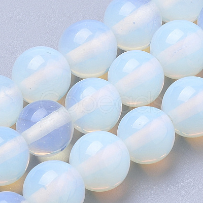 Opalite Beads Strands X-G-S259-48-10mm-1