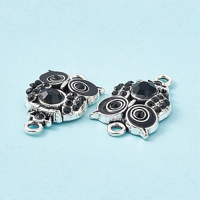 Alloy Rhinestone Connector Charms FIND-C019-10AS-04-1