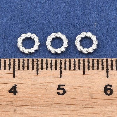 Brass Soldered Closed Jump Rings KK-K253-15C-03S-1