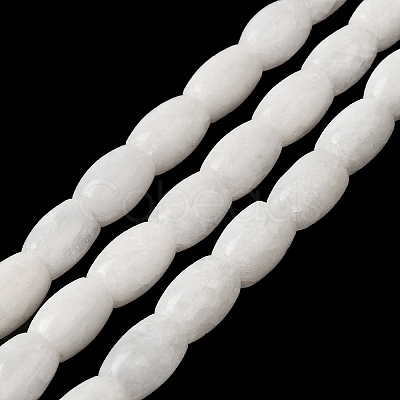 Natural Dyed White Jade Beads Strands G-M402-A01-11-1
