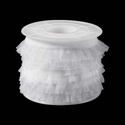 5 Yards Elastic Velvet Organza Ribbon SRIB-TA0001-28A-1