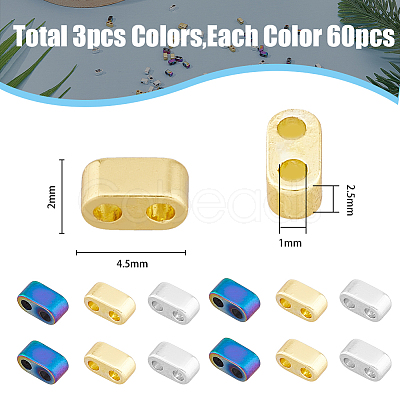 SUPERFINDINGS 180Ps 3 Colors Electroplated Non-magnetic Synthetic Hematite Beads G-FH0002-10-1