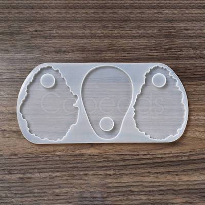 DIY Polygon Pendant Silicone Molds DIY-G051-B01-1