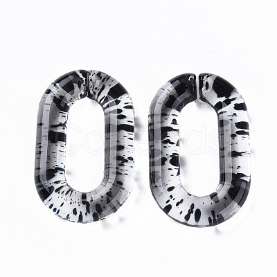 Transparent Acrylic Linking Rings OACR-N009-013A-08-1