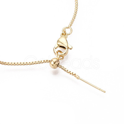 Adjustable Brass Beaded Slider Bracelets for Women BJEW-T022-17G-1