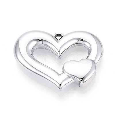 Acrylic Big Pendants OACR-T030-29B-1