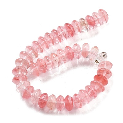 Cherry Quartz Glass Beads Strands G-P559-A12-02-1