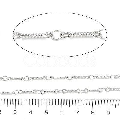Rack Plating Alloy Stick Link Chains LCHA-N005-01P-1