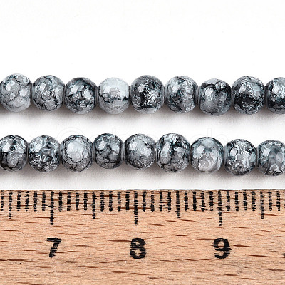 Baking Paint Glass Beads X1-DGLA-N003-4mm-A06-1