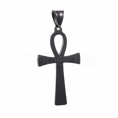 304 Stainless Steel Pendants STAS-G093-17B-1
