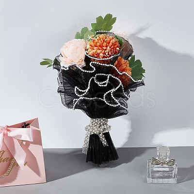 1 Bag Polyester Flower Bouquet Wrapping Mesh Paper ORIB-BC0001-08C-1