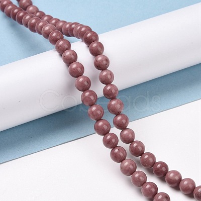 Grade A Natural Rhodonite Beads Strands G-E571-23A-1