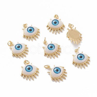 Brass Pendants KK-Z006-01C-1