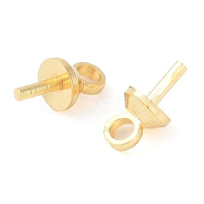 Brass Peg Bails KK-N254-46B-G-1