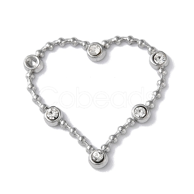 Stainless Steel Color 304 Stainless Steel Rhinestonet Pendants LS-STAS-Q312-02B-P-1