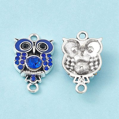 Alloy Rhinestone Connector Charms FIND-C019-10AS-03-1