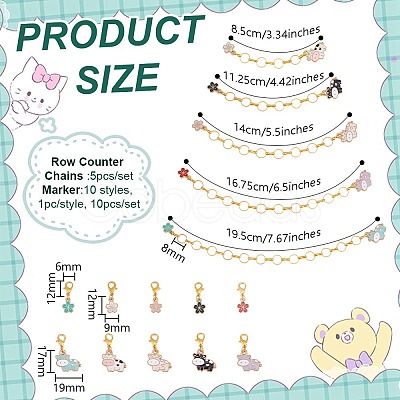 DIY Knitting Tool Sets HJEW-GO00045-1