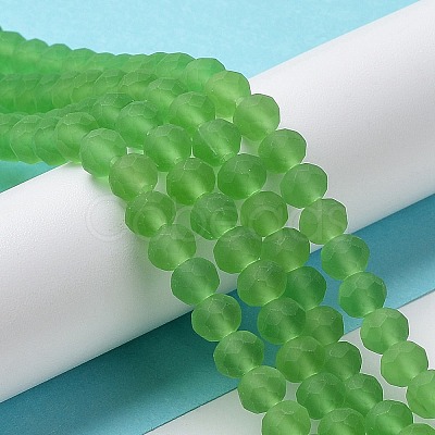 Transparent Glass Beads Strands EGLA-A034-T4mm-MD11-1