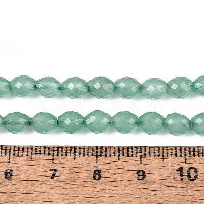 Natural Dyed White Jade Beads Strands G-T142-89C-1