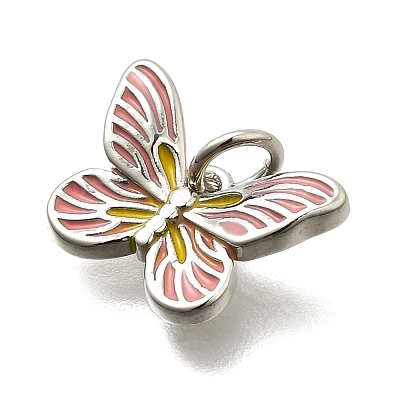 Brass Enamel Charms KK-Z093-07P-02-1