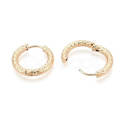 304 Stainless Steel Hoop Earrings STAS-T074-51G-1