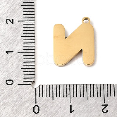 304 Stainless Steel Pendants STAS-K297-09N-G-1