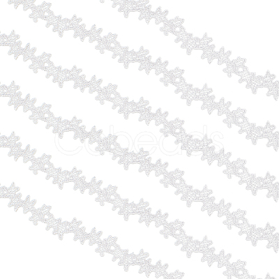 Star Polyester Lace Trim Ribbon OCOR-WH20003-13B-1