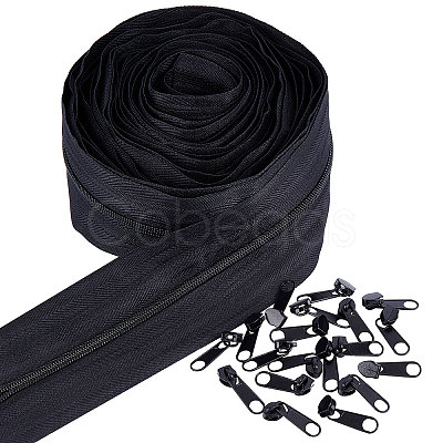 Nylon Invisible Widen Zipper Fastener FIND-BC0001-69B-1