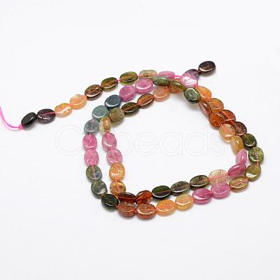 Natural Tourmaline Beads Strands G-F521-56A-1