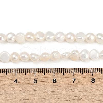 Natural Cultured Freshwater Pearl Beads Strands PEAR-P064-19G-06A-1