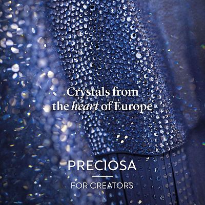 Preciosa® MAXIMA Crystal No Hotfix Flatback Stones Y-PRC-NSS16-70040-200-1