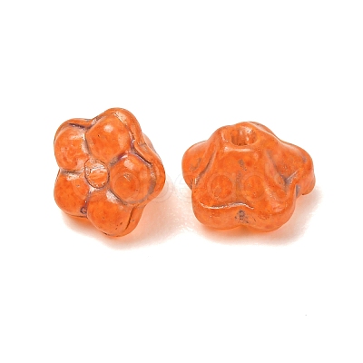 Handmade Lampwork Bead Caps LA-CBAA1BE-02E-1