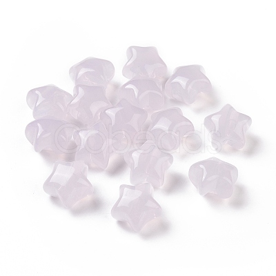 Imitation Jelly Style Acrylic Beads OACR-B002-03C-1
