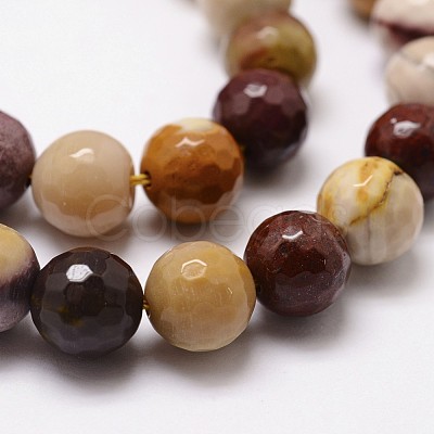 Natural Mookaite Beads Strands X-G-D840-30-6mm-1