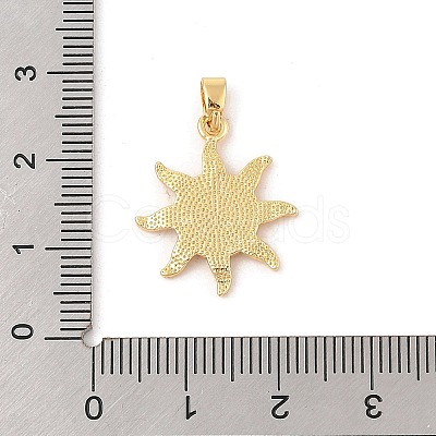 Brass Micro Pave Cubic Zirconia Pendants KK-R100-13G-01-1