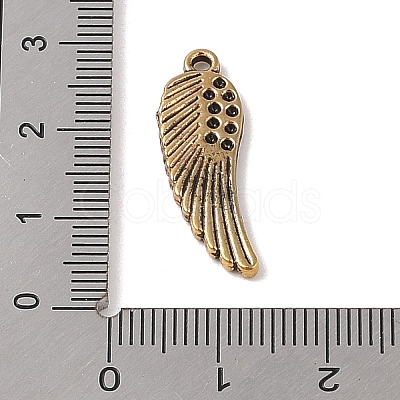 Tibetan Style Alloy Pendant Rhinestone Settings TIBE-Q090-35AG-1