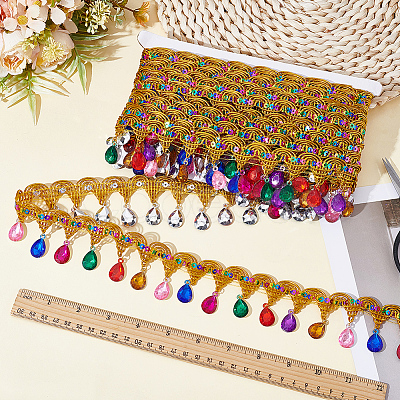 Polyester Sewing Ornament DIY-WH20032-123B-1