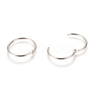 Iron Loose Leaf Book Binder Hinged Rings X-IFIN-T004-03P-1