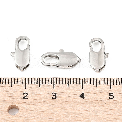 SHEGRACE Brass Lobster Claw Clasps XGR0008P-09P-1