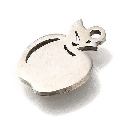 201 Stainless Steel Pendants STAS-R136-01P-05-1