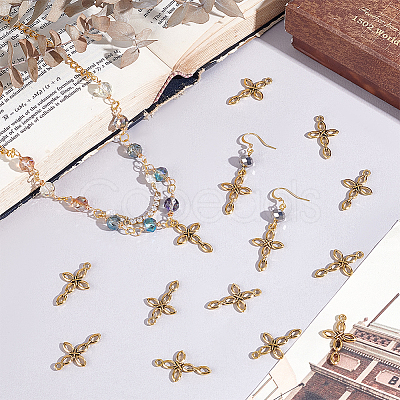 120Pcs Tibetan Styles Alloy Pendants FIND-PH0023-04-1