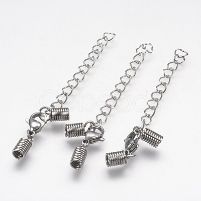 Tarnish Resistant 304 Stainless Steel Chain Extender STAS-K166-15P-D-1