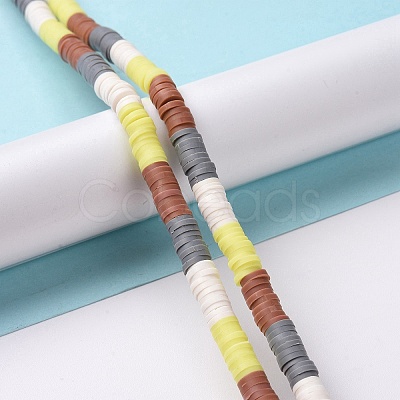 Handmade Polymer Clay Bead Strands CLAY-C003-02C-1