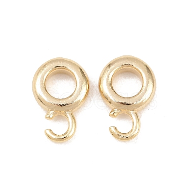 Brass Tube Bails KK-C163-10B-G-1
