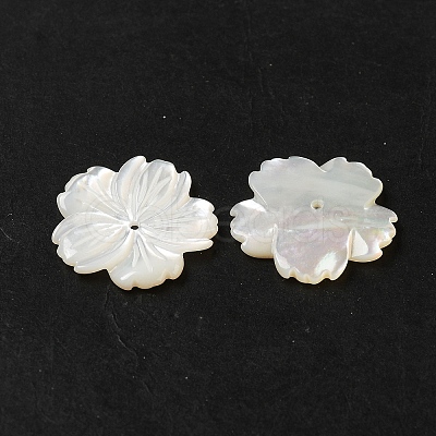 Natural White Shell Beads SHEL-M021-08A-1