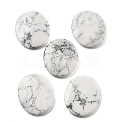 Natural Howlite Cabochons LS-G-A258-01B-1