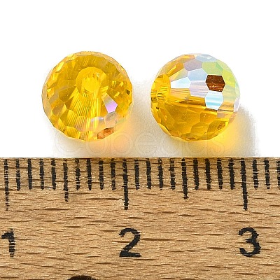 AB Color Plated Glass Beads EGLA-P059-02A-AB09-1