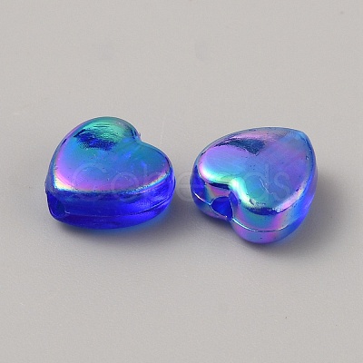 Transparent Acrylic Beads TACR-WH0014-25B-1