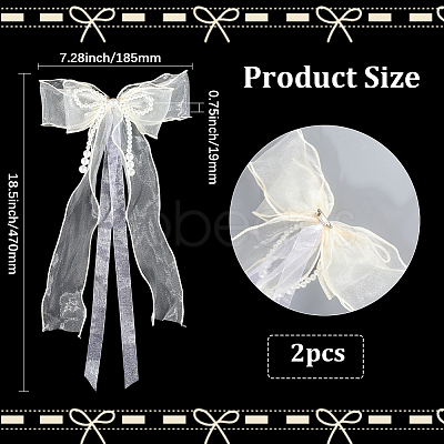 Bowknot Lace Brooches for Clothes JEWB-WH20014-06C-1