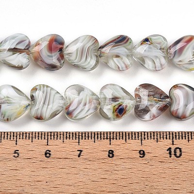 Millefiori Glass Beads Strands GLAA-T023-34J-1